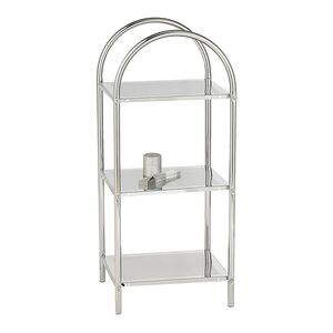 Wenko 3-Tier Bathroom Shelf Chrome 87cm Wenko 3-Tier Bathroom Shelf Chrome 87cm